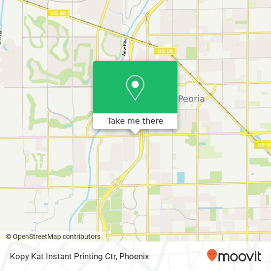 Mapa de Kopy Kat Instant Printing Ctr