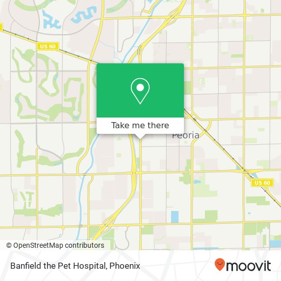 Banfield the Pet Hospital map