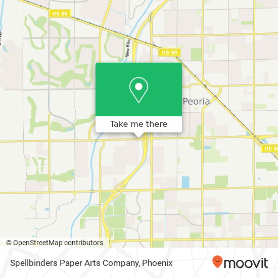 Spellbinders Paper Arts Company map