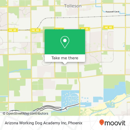 Arizona Working Dog Academy Inc map