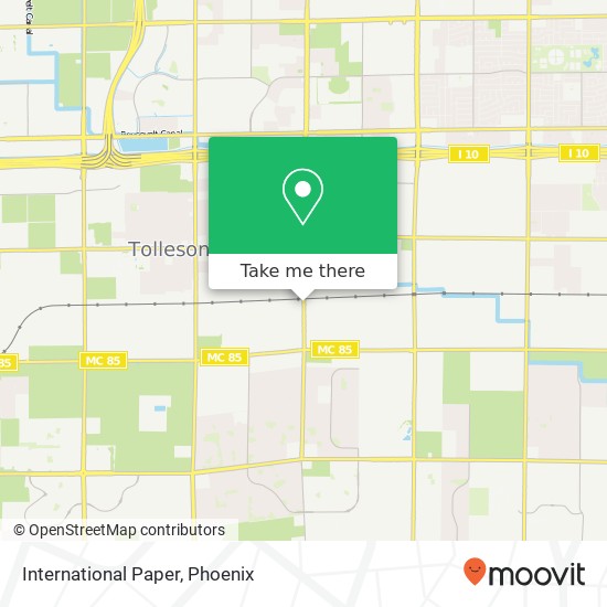 International Paper map