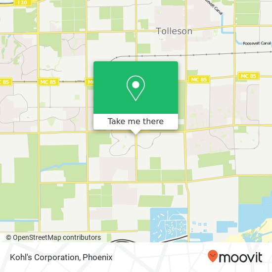 Mapa de Kohl's Corporation