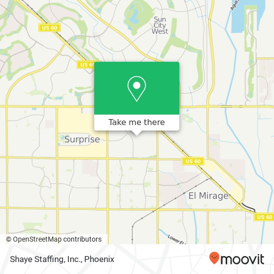 Shaye Staffing, Inc. map