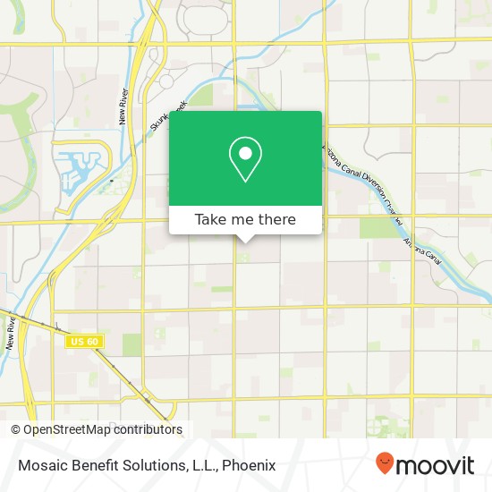 Mosaic Benefit Solutions, L.L. map