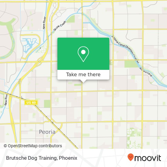 Brutsche Dog Training map