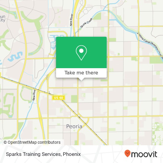 Mapa de Sparks Training Services