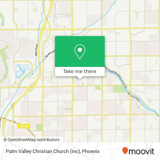 Palm Valley Christian Church (Inc) map