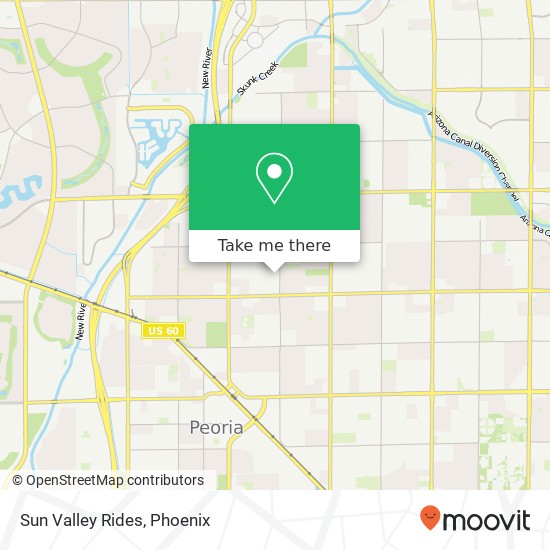 Sun Valley Rides map
