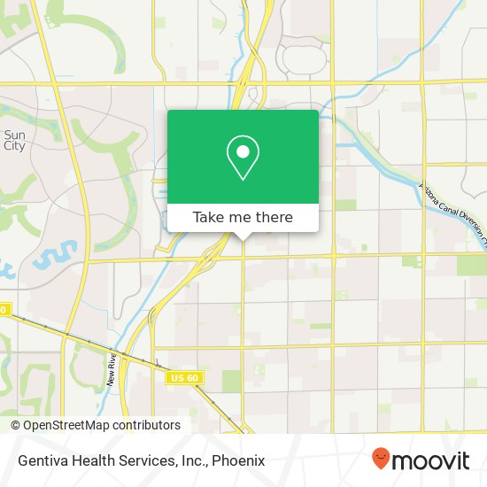 Gentiva Health Services, Inc. map