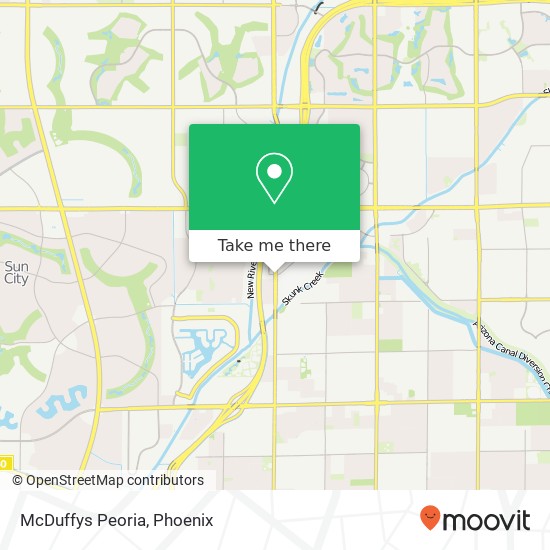 McDuffys Peoria map