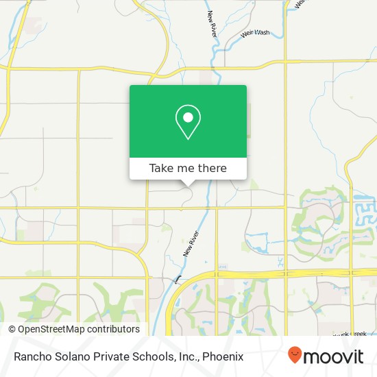 Rancho Solano Private Schools, Inc. map