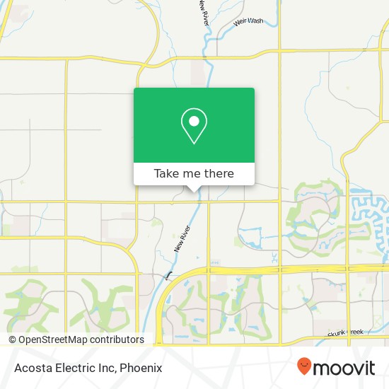 Acosta Electric Inc map