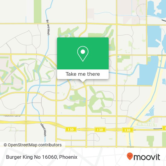 Burger King No 16060 map