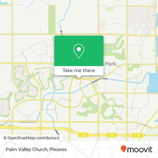 Palm Valley Church map