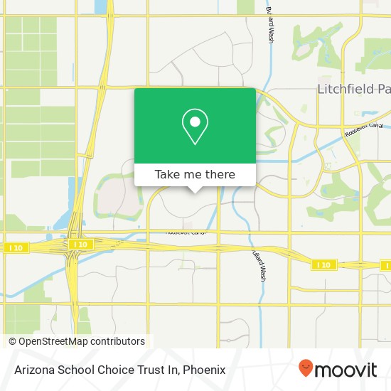 Arizona School Choice Trust In map