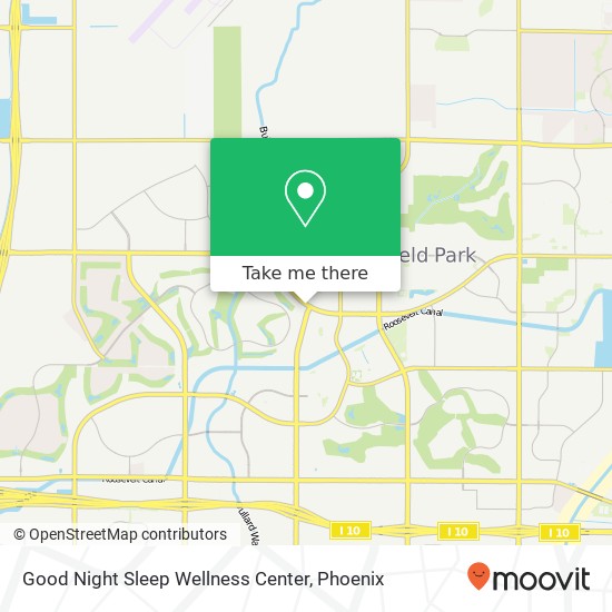 Mapa de Good Night Sleep Wellness Center