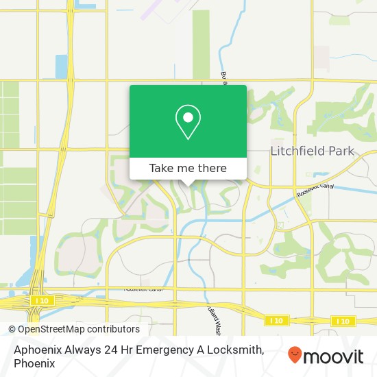 Aphoenix Always 24 Hr Emergency A Locksmith map