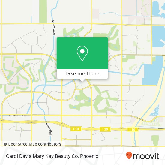 Carol Davis Mary Kay Beauty Co map