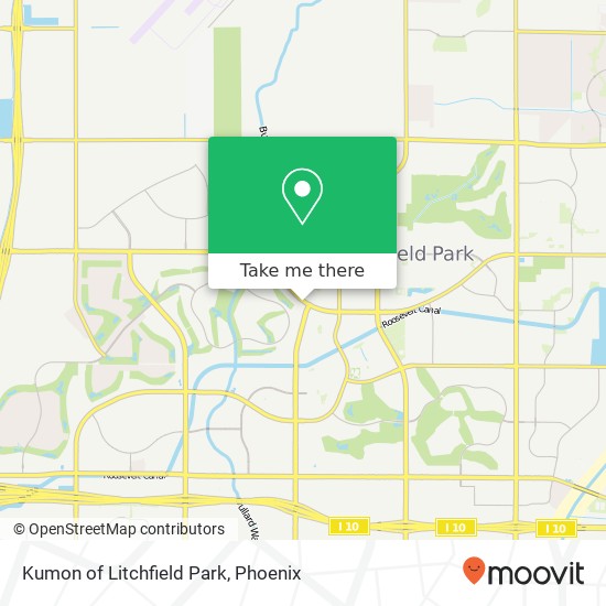 Kumon of Litchfield Park map