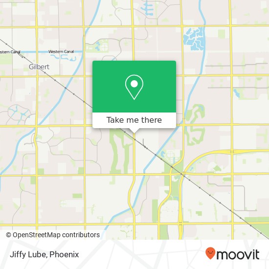 Jiffy Lube map