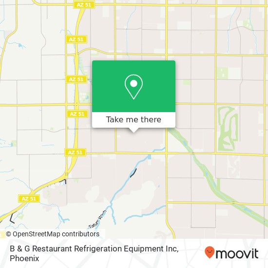 B & G Restaurant Refrigeration Equipment Inc map