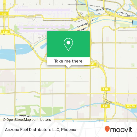 Arizona Fuel Distributors LLC map