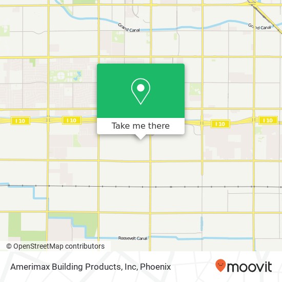 Amerimax Building Products, Inc map
