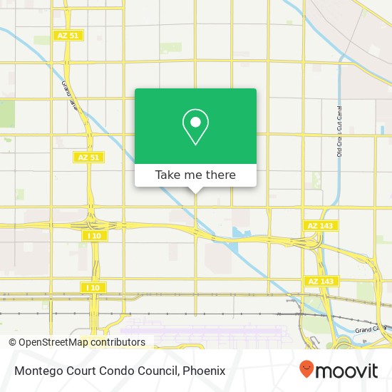 Montego Court Condo Council map
