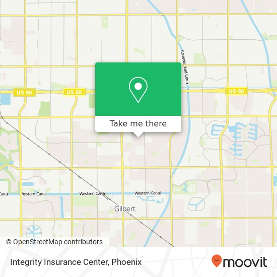 Integrity Insurance Center map