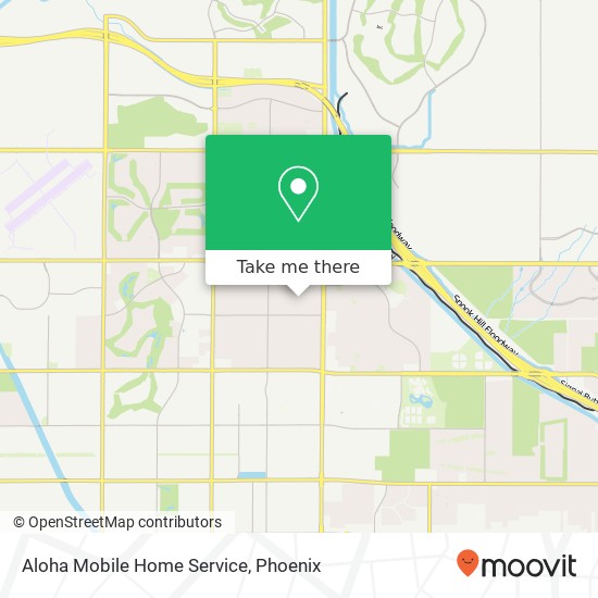 Aloha Mobile Home Service map