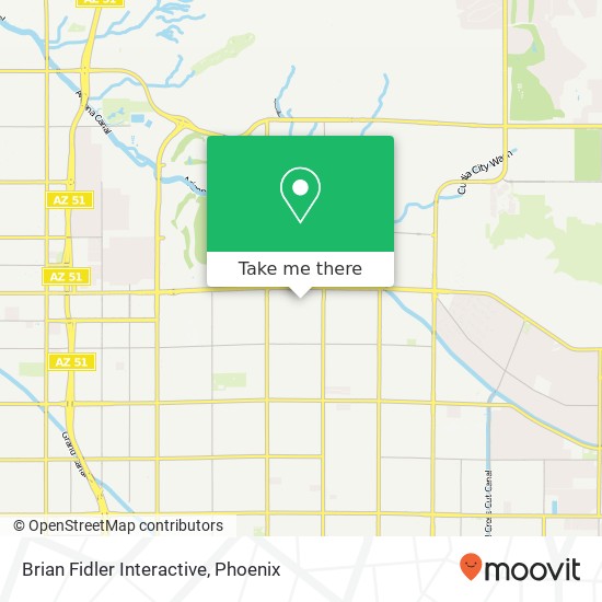 Brian Fidler Interactive map