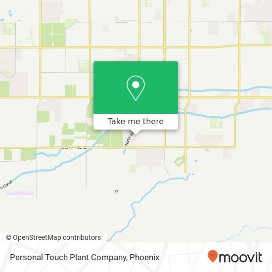 Mapa de Personal Touch Plant Company