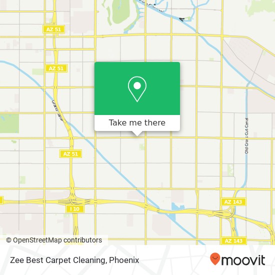 Mapa de Zee Best Carpet Cleaning