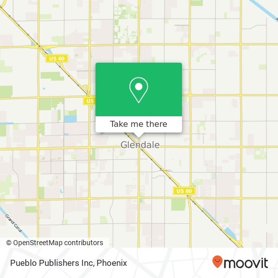 Mapa de Pueblo Publishers Inc