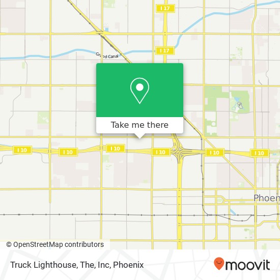 Truck Lighthouse, The, Inc map