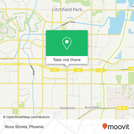 Ross Stores map