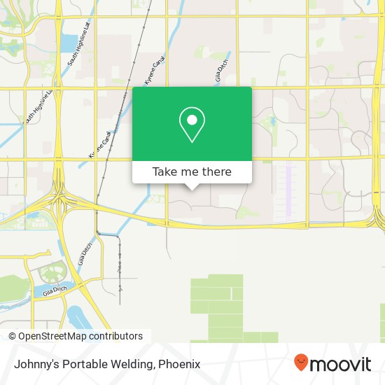 Johnny's Portable Welding map