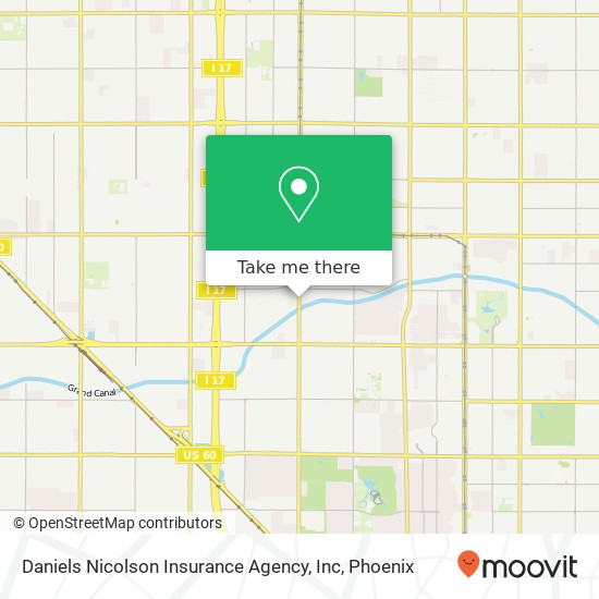 Daniels Nicolson Insurance Agency, Inc map