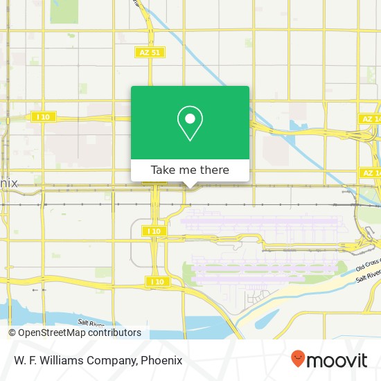 W. F. Williams Company map