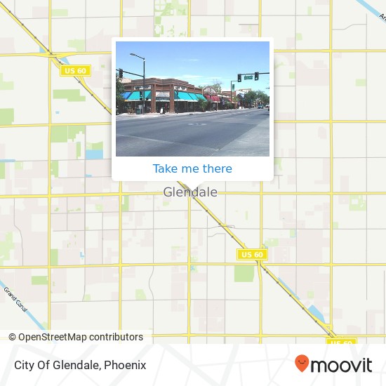 City Of Glendale map