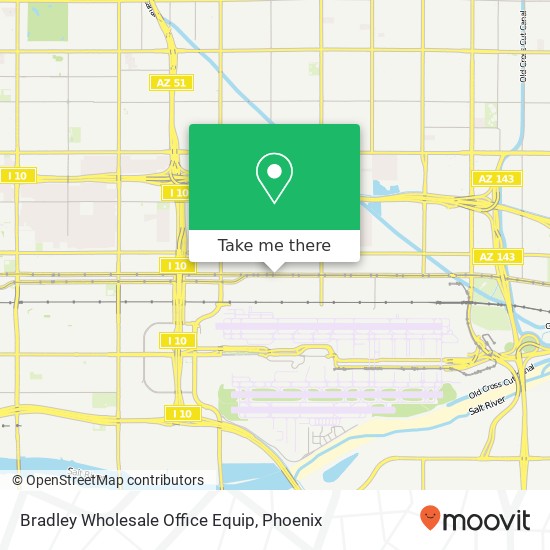 Mapa de Bradley Wholesale Office Equip