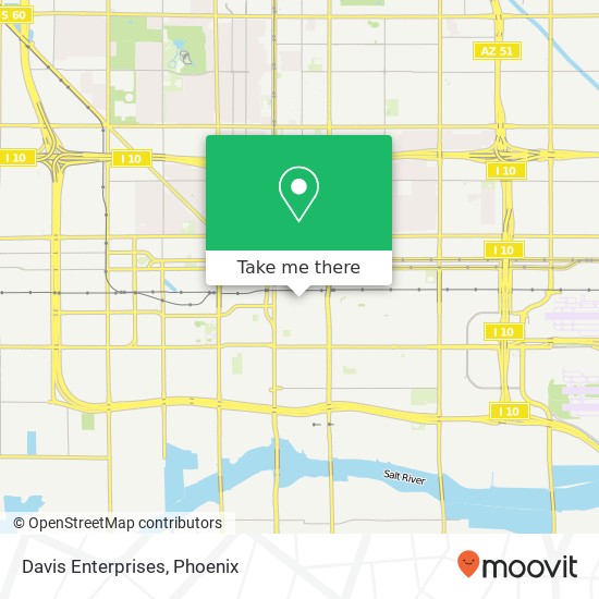 Mapa de Davis Enterprises
