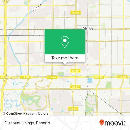 Discount Linings map