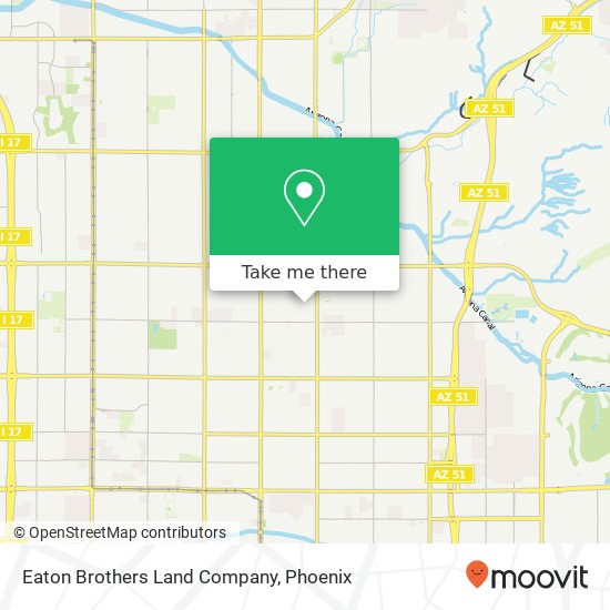 Mapa de Eaton Brothers Land Company