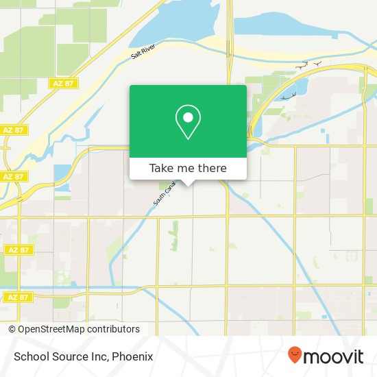 School Source Inc map