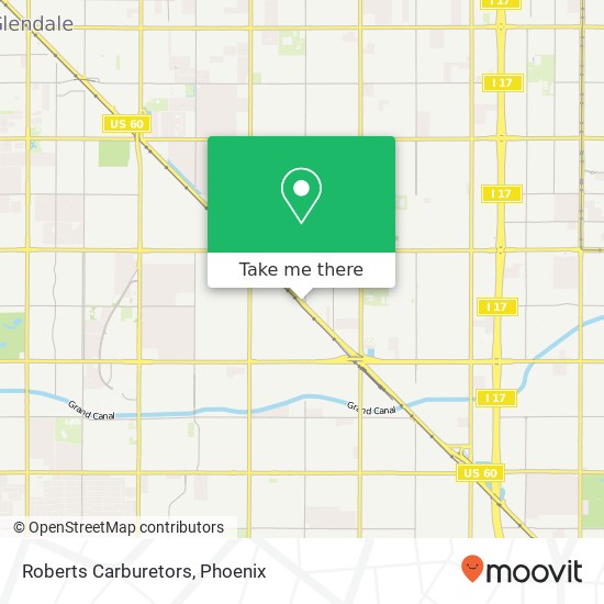 Roberts Carburetors map