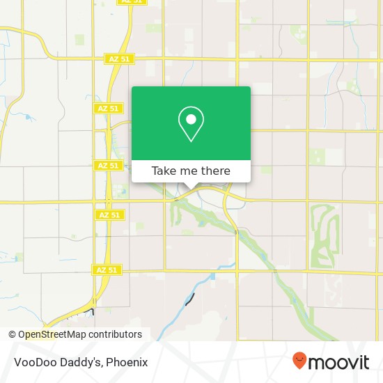 VooDoo Daddy's map