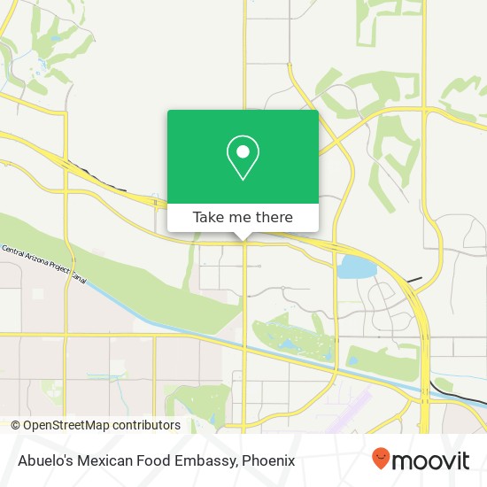 Abuelo's Mexican Food Embassy map