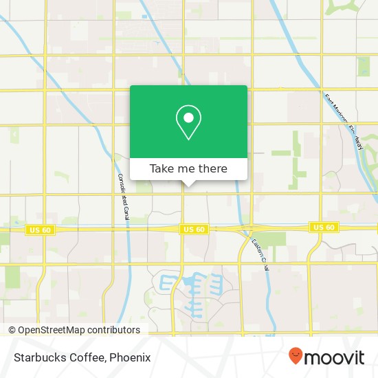 Starbucks Coffee map