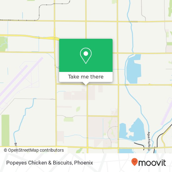 Popeyes Chicken & Biscuits map